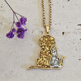 Collana Cane & Gatto – Amicizia senza confini