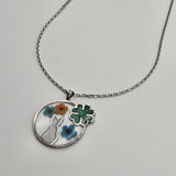 Collana con ciondolo gatto bianco - Portafortuna