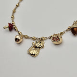 Girocollo con charms autunnali