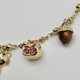 Girocollo con charms autunnali