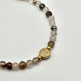 Bracciale quarzo rutilato