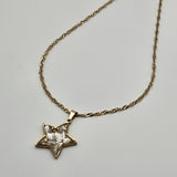 Collana Stella Madreperla Bianca