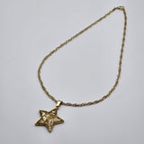 Collana Stella Madreperla Chamapgne