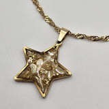 Collana Stella Madreperla Chamapgne