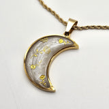 Collana Luna Fiorita bianca