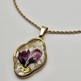 Collana Ciliegio e Madreperla