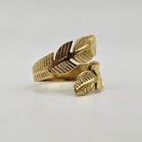 Anello foglie avvolgenti