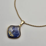 Collana Crocus Blu