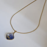 Collana Crocus Blu