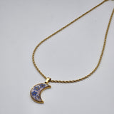 Collana Luna di Perla – Non ti scordar di me