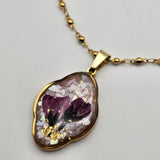 Collana Petali di Luce Rosa cipria – Boccioli e Madreperla