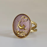 Anello Micio Lavanda